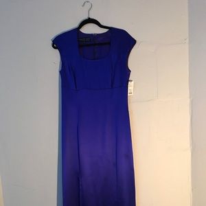 NWT! Vintage - Augusta Silk- 100% Silk- Royal Blue